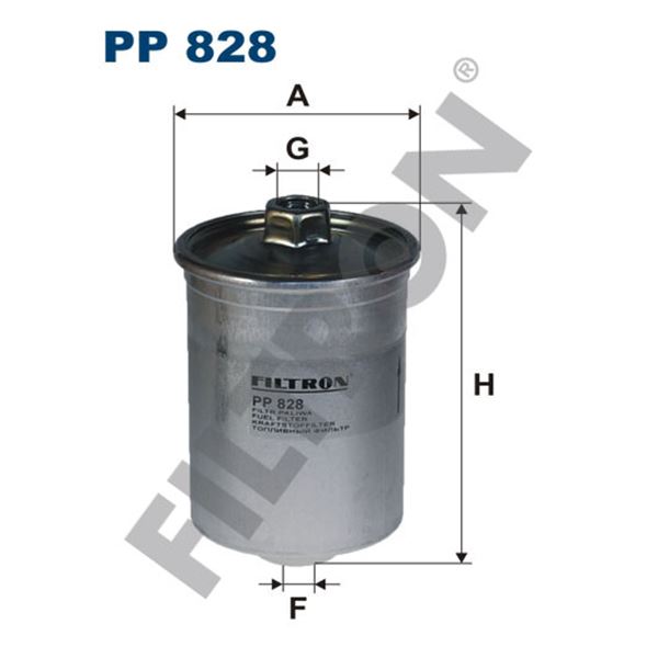 Filtre à gasoil Filtron PP828 Filtre à gasoil Filtron PP828