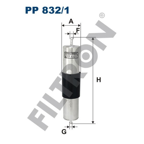 Filtre à gasoil Filtron PP832/1 Filtre à gasoil Filtron PP832/1