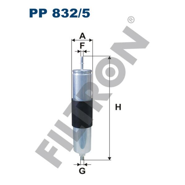 Filtre à gasoil Filtron PP832/5 Filtre à gasoil Filtron PP832/5