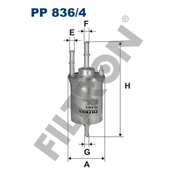 Filtre à gasoil Filtron PP836/4 Filtre à gasoil Filtron PP836/4
