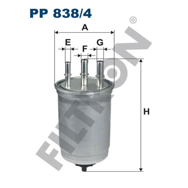 Filtre à gasoil Filtron PP838/4 Filtre à gasoil Filtron PP838/4