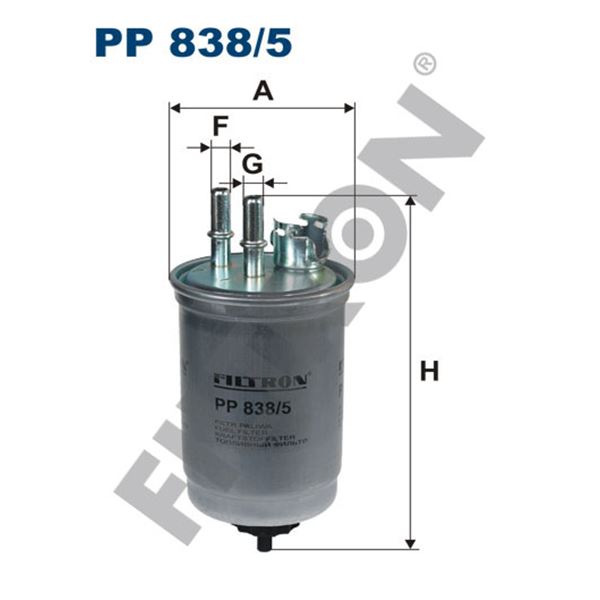 Filtre à gasoil Filtron PP838/5 Filtre à gasoil Filtron PP838/5