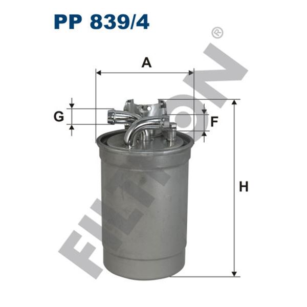 Filtre à gasoil Filtron PP839/4 Filtre à gasoil Filtron PP839/4