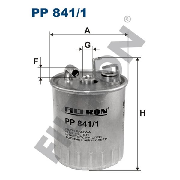 Filtre à gasoil Filtron PP841/1 Filtre à gasoil Filtron PP841/1