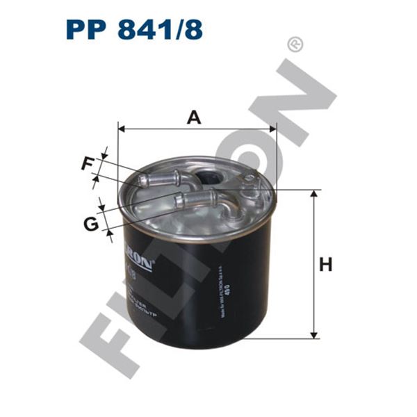 Filtre à gasoil Filtron PP841/8 Filtre à gasoil Filtron PP841/8