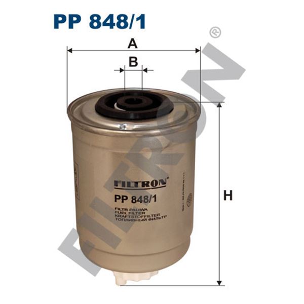 Filtre à gasoil Filtron PP848/1 Filtre à gasoil Filtron PP848/1