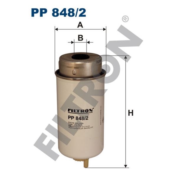 Filtre à gasoil Filtron PP848/2 Filtre à gasoil Filtron PP848/2