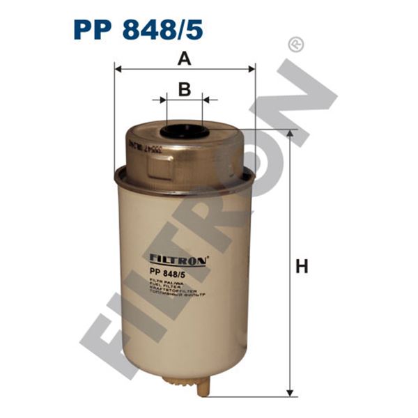 Filtre à gasoil Filtron PP848/5 Filtre à gasoil Filtron PP848/5