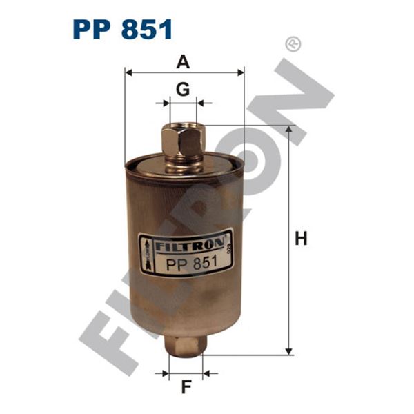 Filtre à gasoil Filtron PP851 Filtre à gasoil Filtron PP851