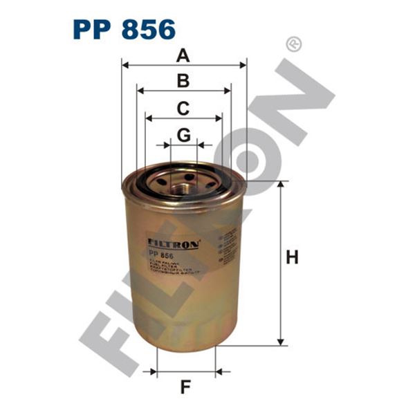 Filtre à gasoil Filtron PP856 Filtre à gasoil Filtron PP856