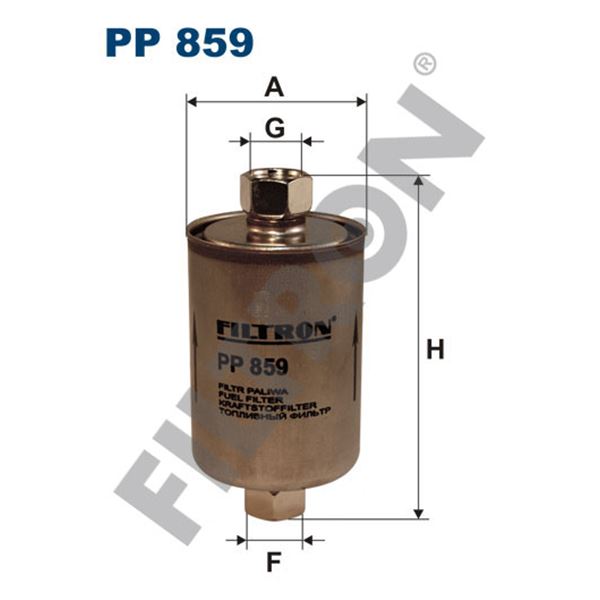 Filtre à gasoil Filtron PP859 Filtre à gasoil Filtron PP859