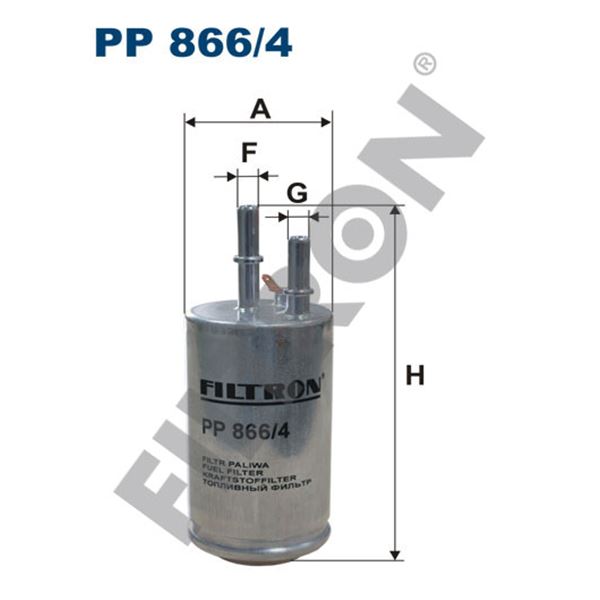 Filtre à gasoil Filtron PP866/4 Filtre à gasoil Filtron PP866/4