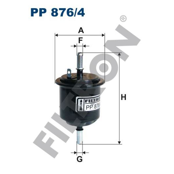 Filtre à gasoil Filtron PP876/4 Filtre à gasoil Filtron PP876/4