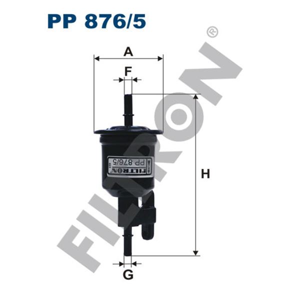 Filtre à gasoil Filtron PP876/5 Filtre à gasoil Filtron PP876/5