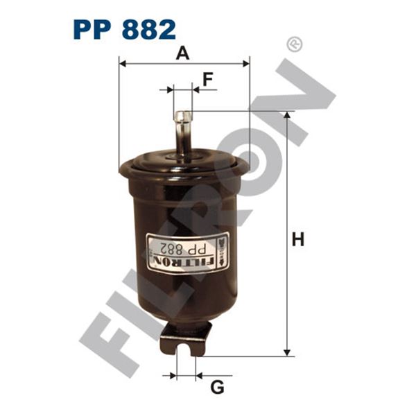 Filtre à gasoil Filtron PP882 Filtre à gasoil Filtron PP882