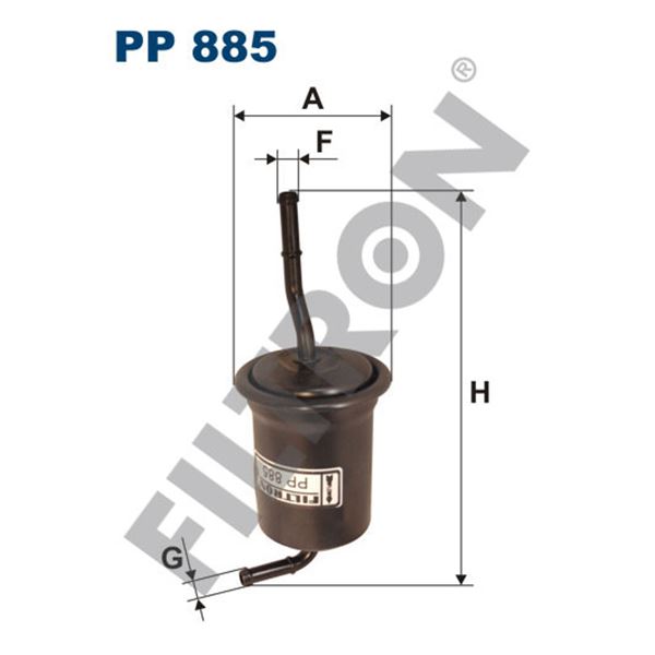 Filtre à gasoil Filtron PP885 Filtre à gasoil Filtron PP885