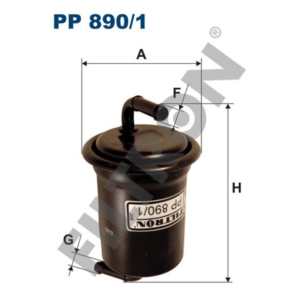 Filtre à gasoil Filtron PP890/1 Filtre à gasoil Filtron PP890/1