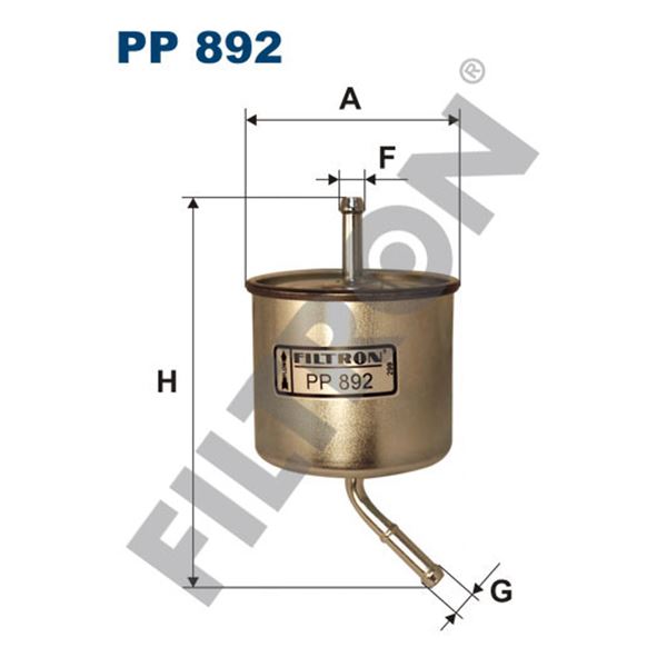 Filtre à gasoil Filtron PP892 Filtre à gasoil Filtron PP892
