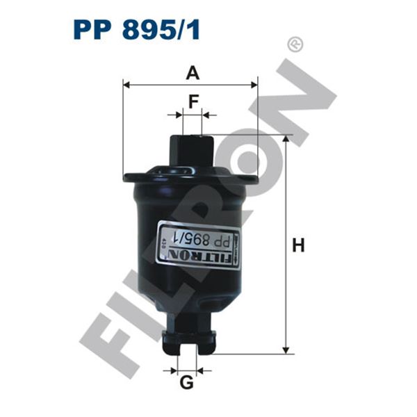 Filtre à gasoil Filtron PP895/1 Filtre à gasoil Filtron PP895/1