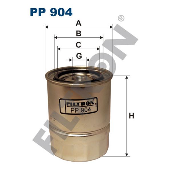 Filtre à gasoil Filtron PP904 Filtre à gasoil Filtron PP904