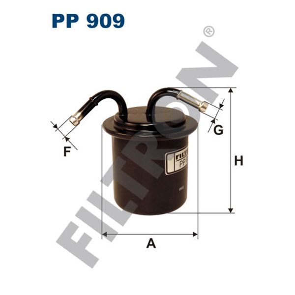 Filtre à gasoil Filtron PP909 Filtre à gasoil Filtron PP909