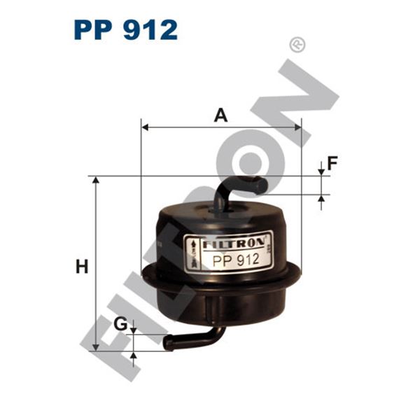 Filtre à gasoil Filtron PP912 Filtre à gasoil Filtron PP912