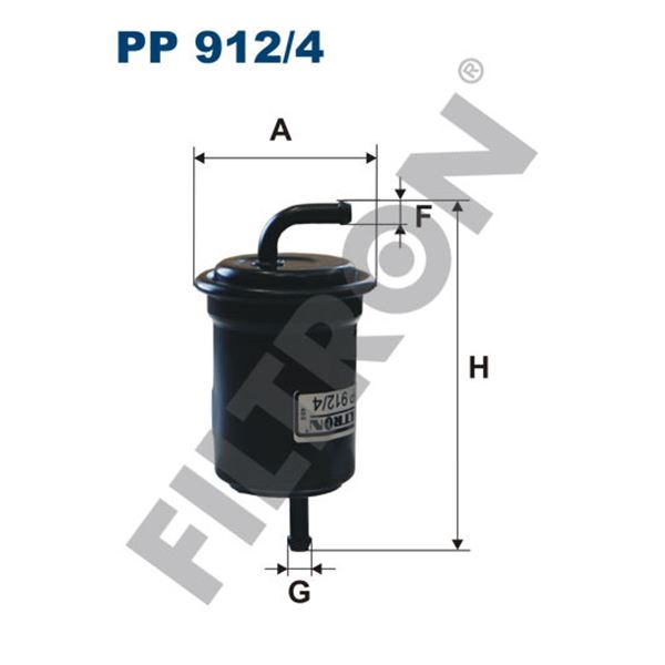 Filtre à gasoil Filtron PP912/4 Filtre à gasoil Filtron PP912/4