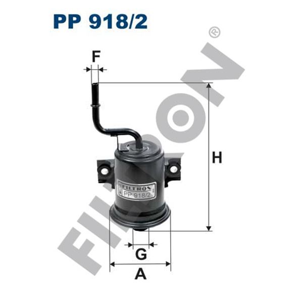 Filtre à gasoil Filtron PP918/2 Filtre à gasoil Filtron PP918/2