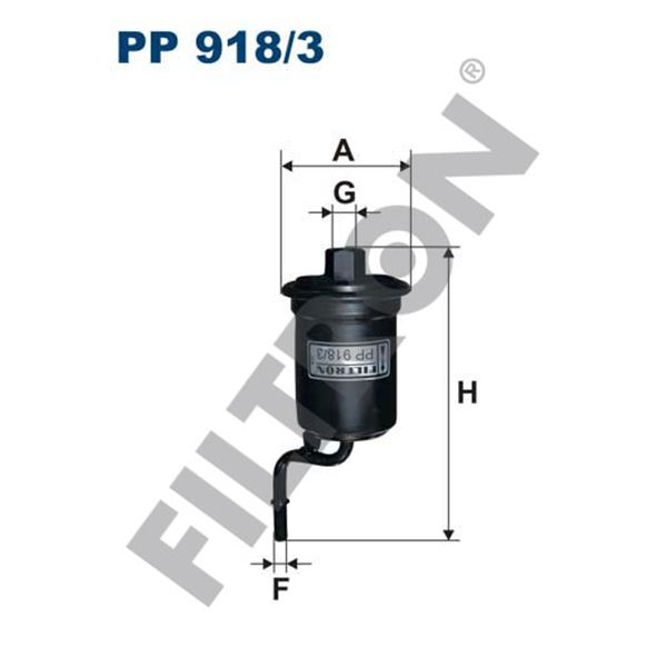 Filtre à gasoil Filtron PP918/3 Filtre à gasoil Filtron PP918/3