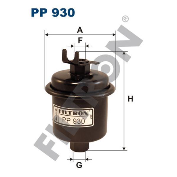Filtre à gasoil Filtron PP930 Filtre à gasoil Filtron PP930