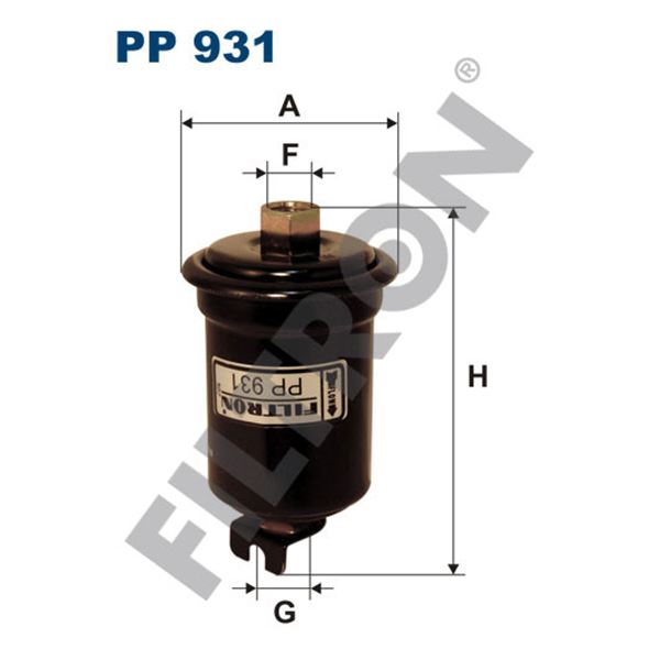 Filtre à gasoil Filtron PP931 Filtre à gasoil Filtron PP931