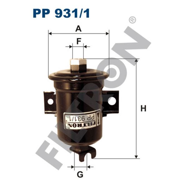 Filtre à gasoil Filtron PP931/1 Filtre à gasoil Filtron PP931/1
