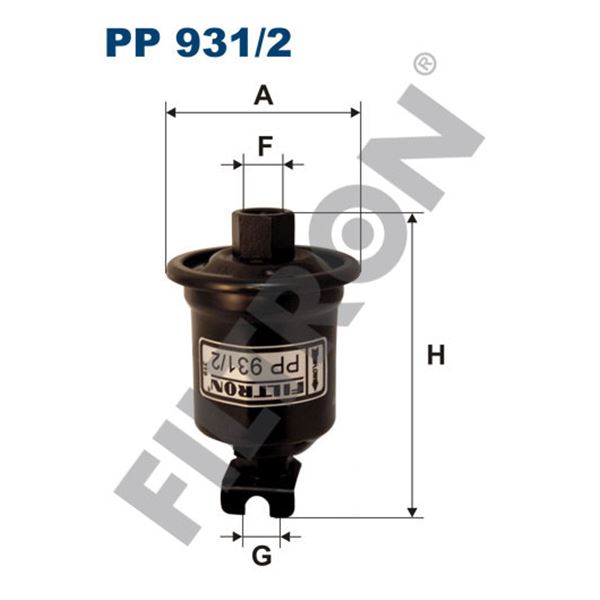 Filtre à gasoil Filtron PP931/2 Filtre à gasoil Filtron PP931/2