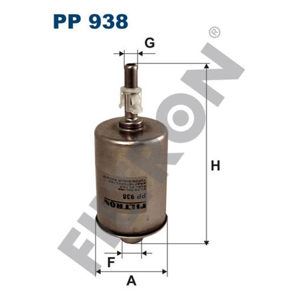 Filtre à gasoil Filtron PP938 Filtre à gasoil Filtron PP938