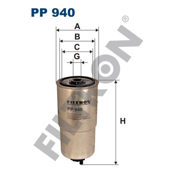 Filtre à gasoil Filtron PP940 Filtre à gasoil Filtron PP940