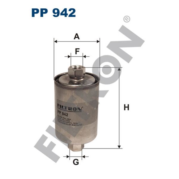 Filtre à gasoil Filtron PP942 Filtre à gasoil Filtron PP942