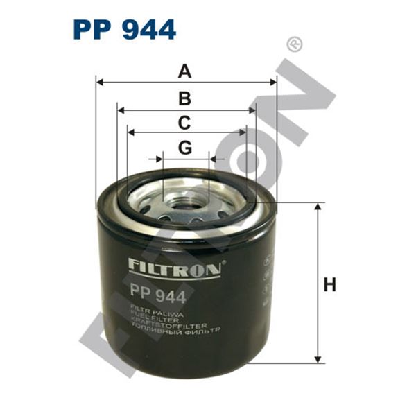 Filtre à gasoil Filtron PP944 Filtre à gasoil Filtron PP944