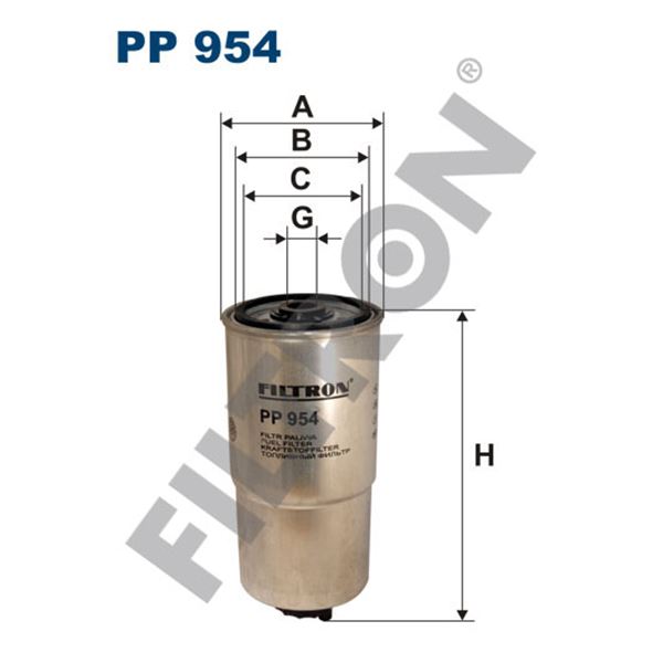Filtre à gasoil Filtron PP954 Filtre à gasoil Filtron PP954