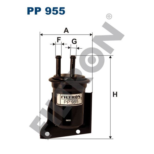 Filtre à gasoil Filtron PP955 Filtre à gasoil Filtron PP955
