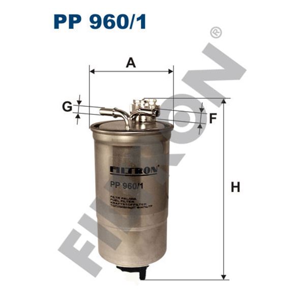 Filtre à gasoil Filtron PP960/1 Filtre à gasoil Filtron PP960/1