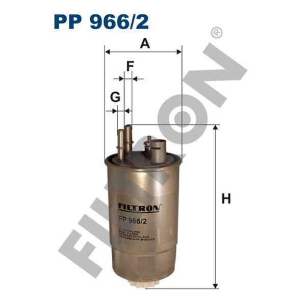 Filtre à gasoil Filtron PP966/2 Filtre à gasoil Filtron PP966/2