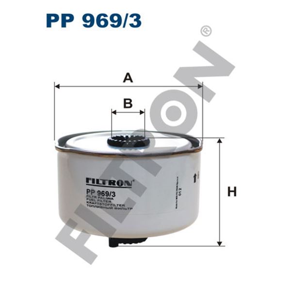 Filtre à gasoil Filtron PP969/3 Filtre à gasoil Filtron PP969/3