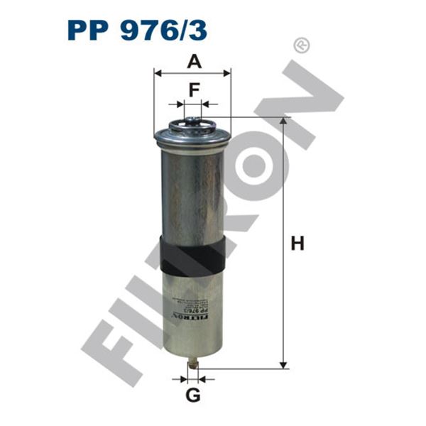 Filtre à gasoil Filtron PP976/3 Filtre à gasoil Filtron PP976/3