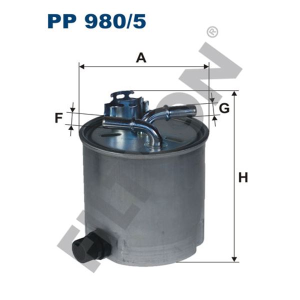 Filtre à gasoil Filtron PP980/5 Filtre à gasoil Filtron PP980/5