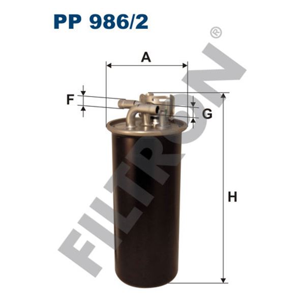 Filtre à gasoil Filtron PP986/2 Filtre à gasoil Filtron PP986/2