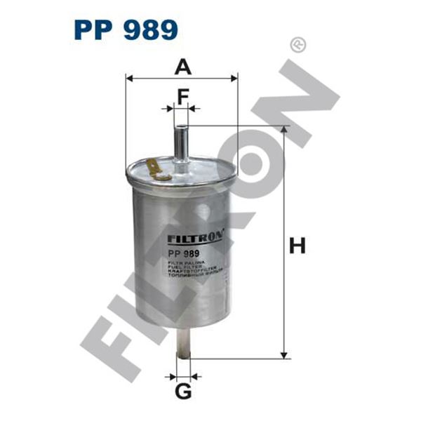 Filtre à gasoil Filtron PP989 Filtre à gasoil Filtron PP989