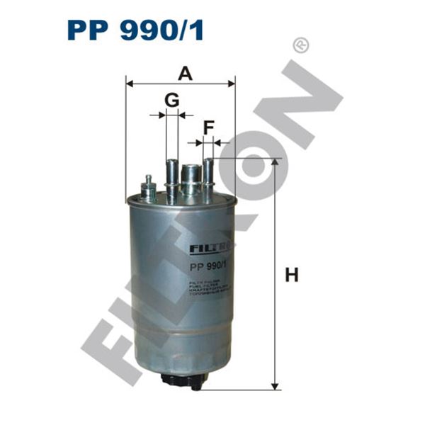 Filtre à gasoil Filtron PP990/1 Filtre à gasoil Filtron PP990/1