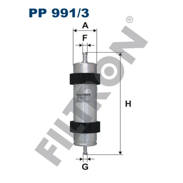 Filtre à gasoil Filtron PP991/3 Filtre à gasoil Filtron PP991/3