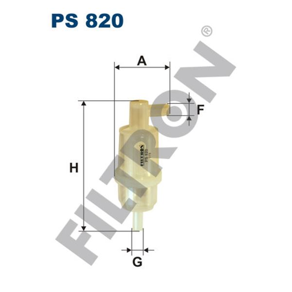Filtre à gasoil Filtron PS820 Filtre à gasoil Filtron PS820