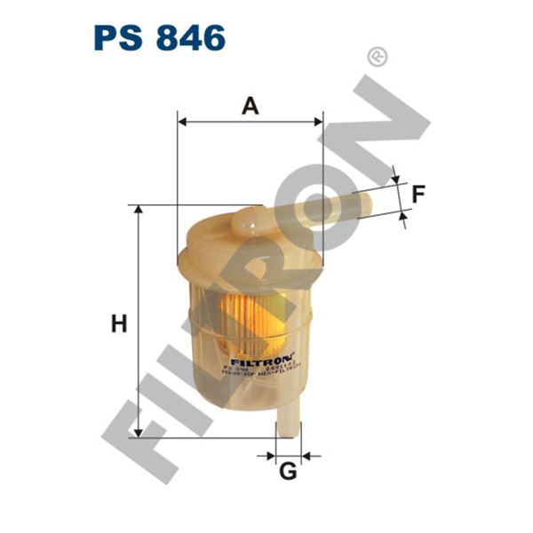 Filtre à gasoil Filtron PS846 Filtre à gasoil Filtron PS846